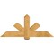 Ekena Millwork Kennewick Rough Sawn Timber Gable Bracket, Western Red Cedar, 60"W x 25"H x 4"D x 6"F, 10/12 Pitch GBW060X25X0406KEN00RWR - alternate 1